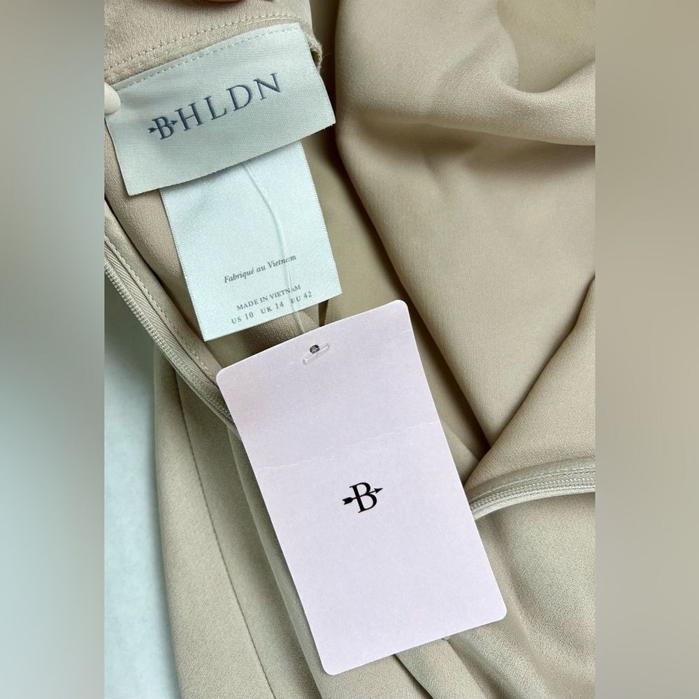 Anthropologie BHLD August Satin Charmeuse Midi Dress - Picture 7 of 15